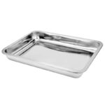 Wholesale Eco-Friendly Stainless Steel Square Rectangle Tray Dish for Buffet D...